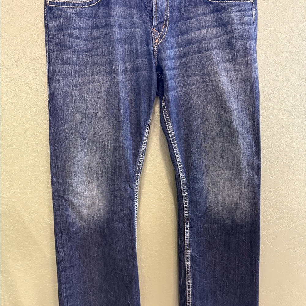 Silver Jeans Men's Indigo Straight Jeans